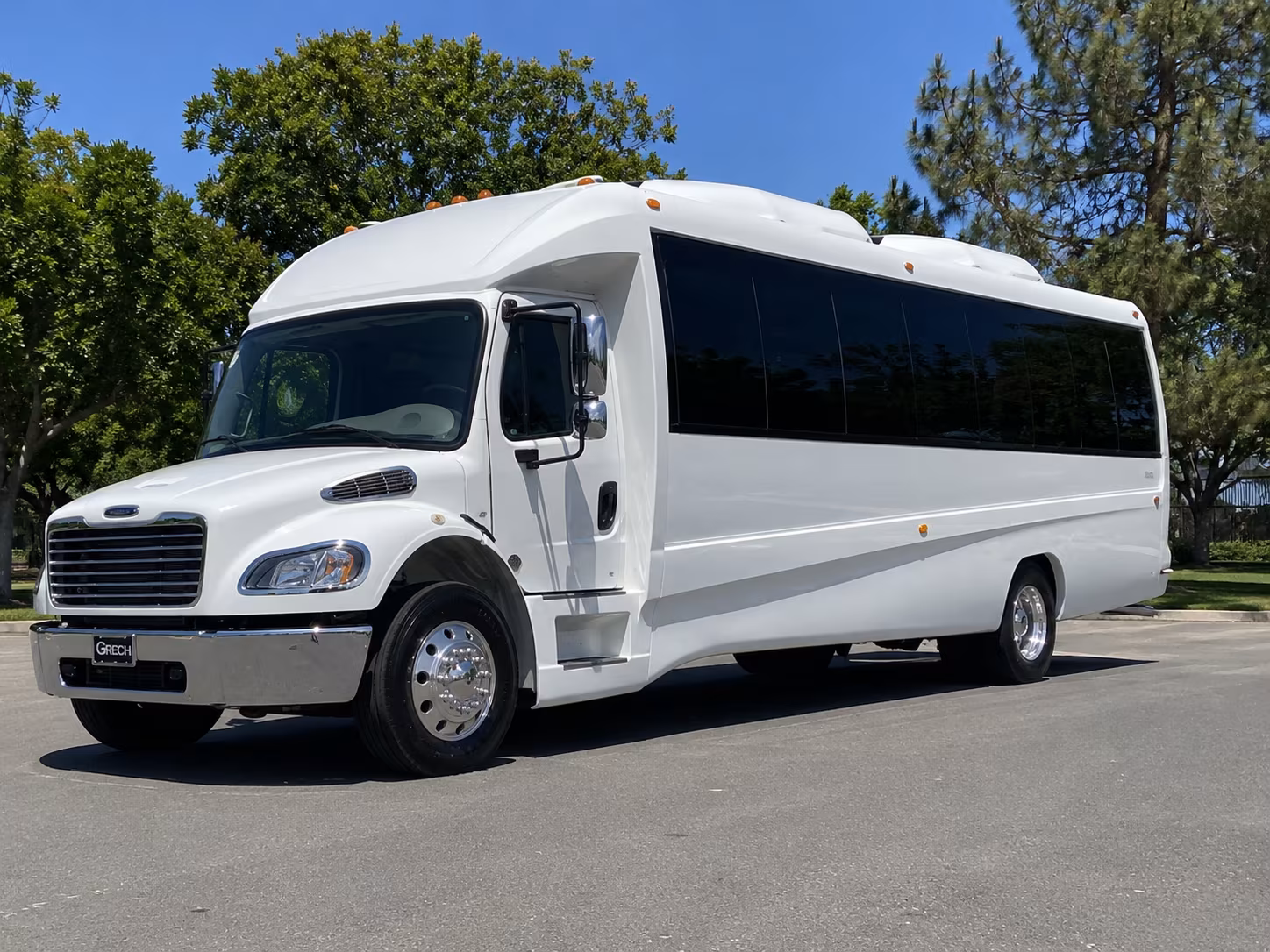 Boise boise private event party bus rental party bus exterior