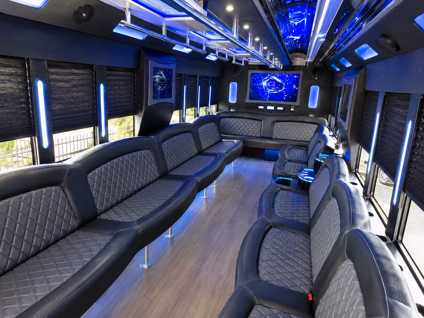 Boise boise private event party bus rental party bus exterior