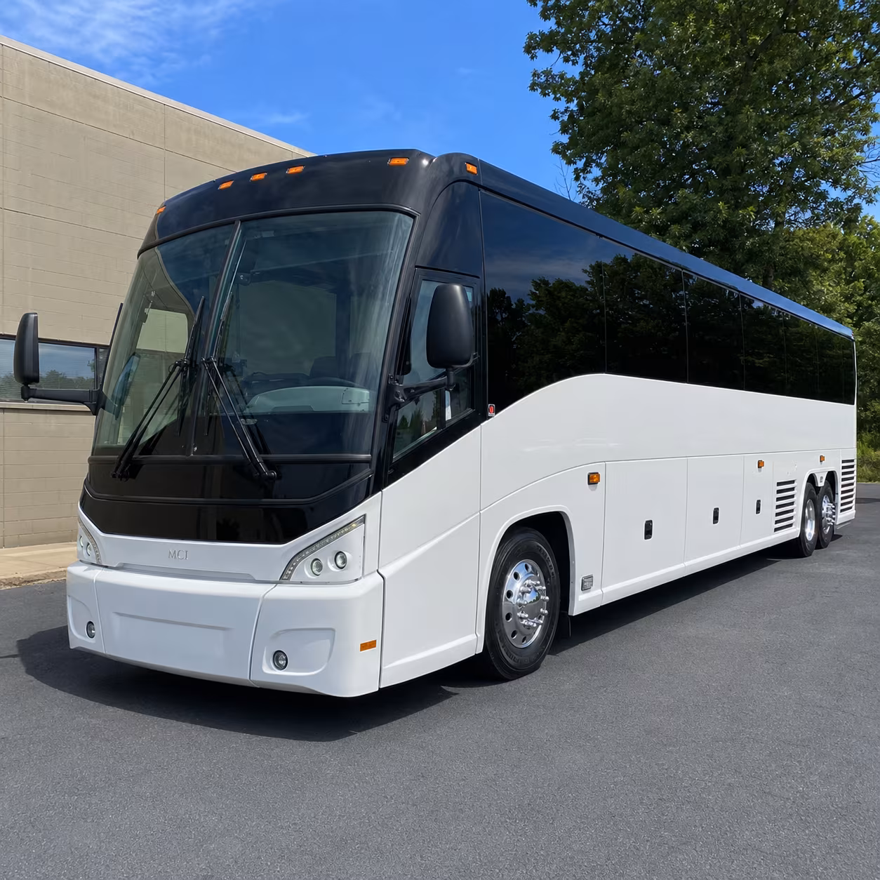 Boise boise school event bus rental party bus exterior