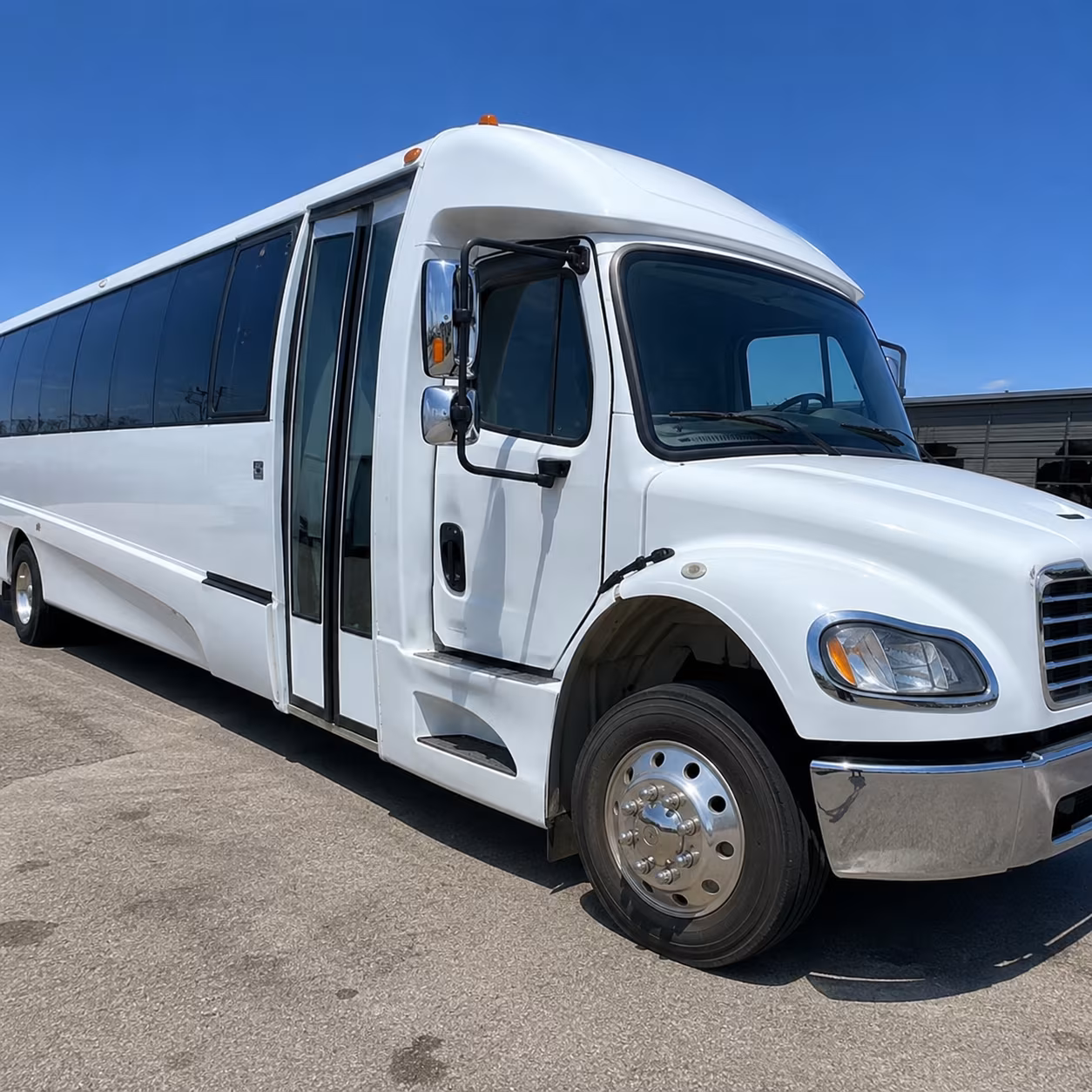 Boise boise school event bus rental party bus exterior