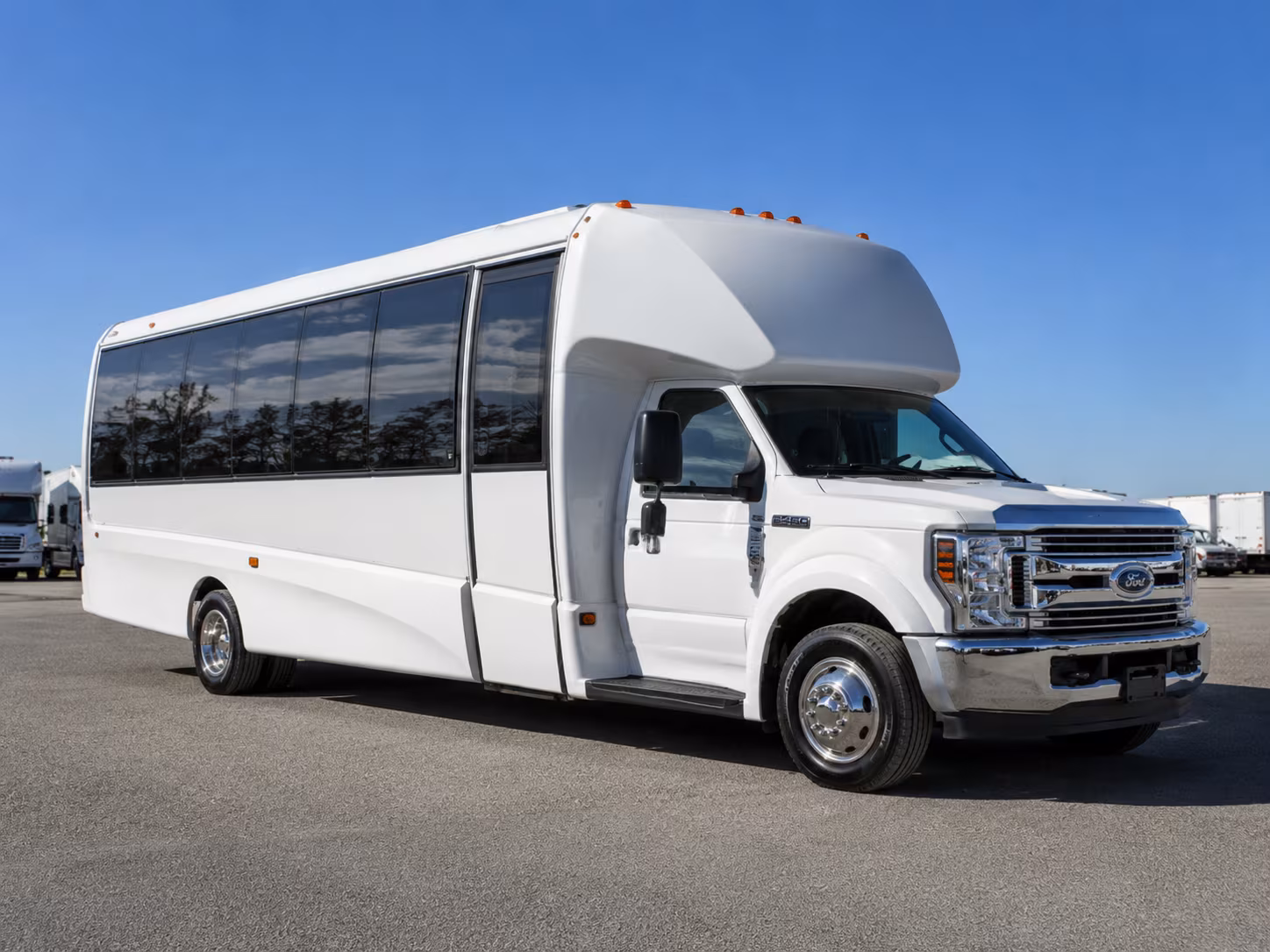 Boise boise school event bus rental party bus exterior