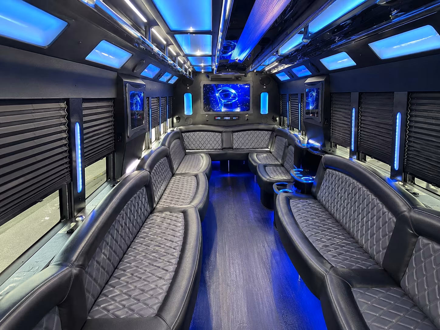 Boise boise wedding party bus rental party bus exterior