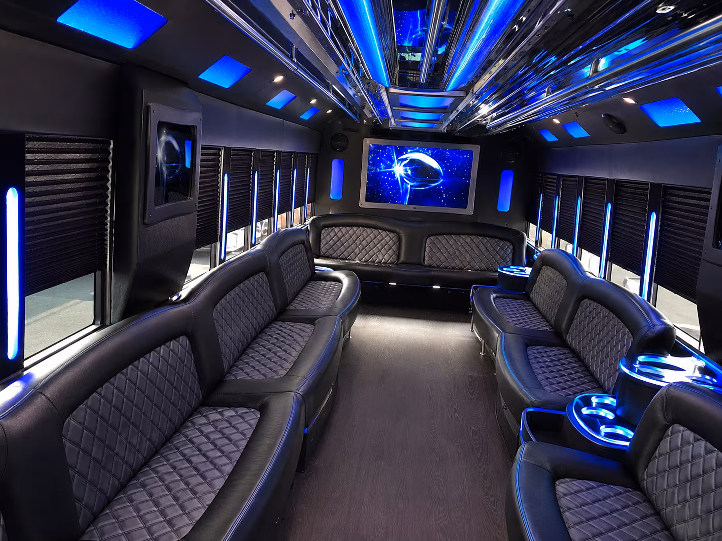 Boise boise winery tour pub crawl party bus rental party bus exterior