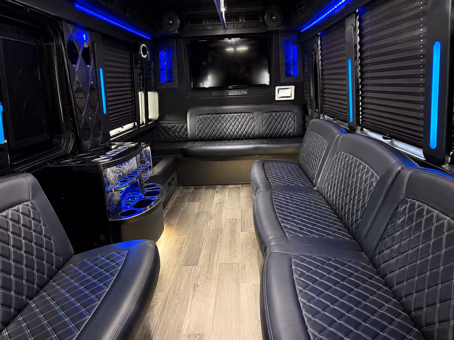 Boise Private Event Transportation onboard seating