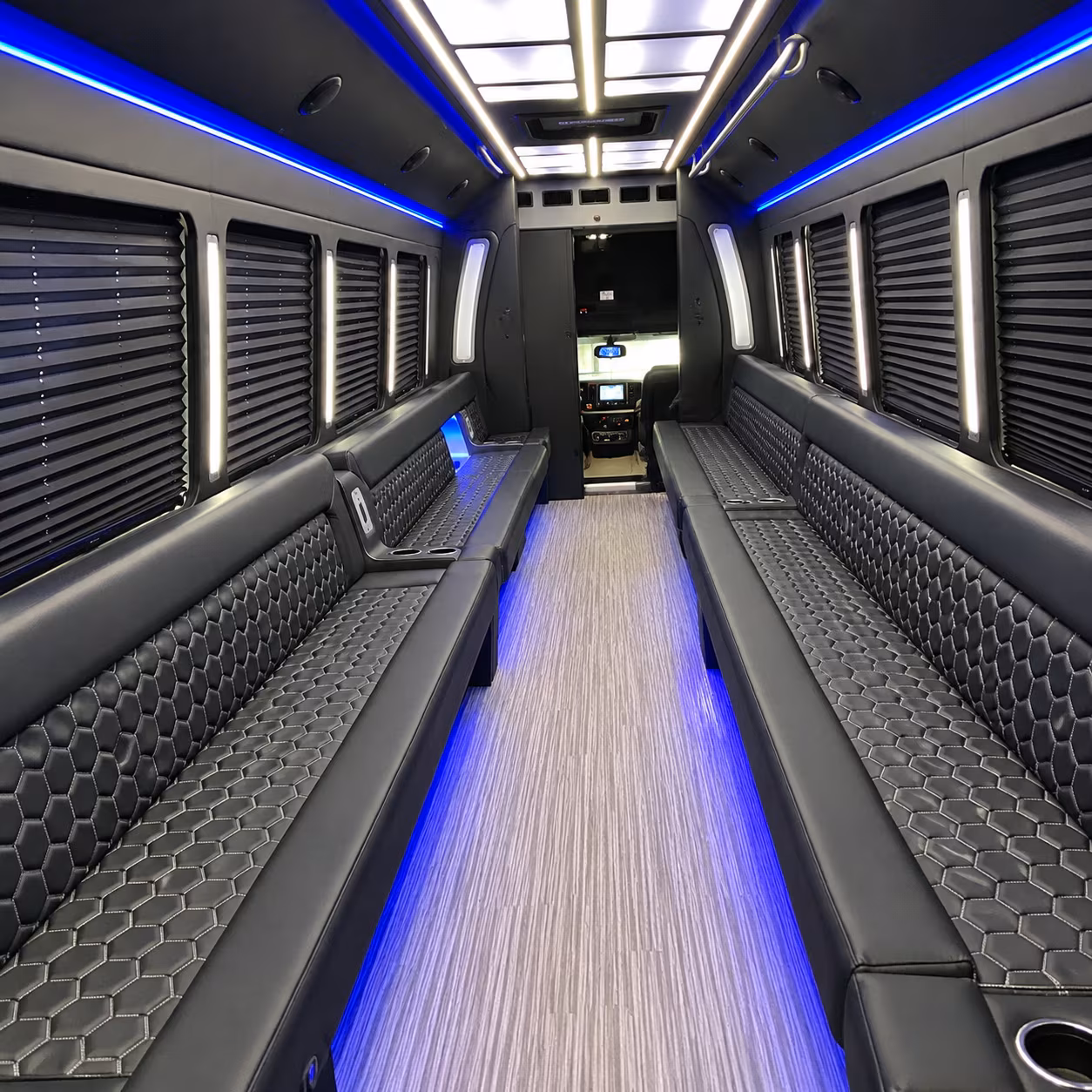 Meridian party bus rental