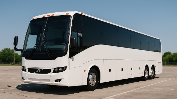 Exterior of Charter Bus Company Boise's 44 Passenger Charter Bus in Boise